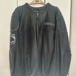 Men’s Leather Harley Jacket